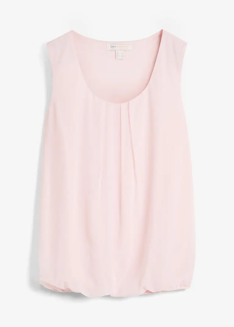 Blusentop in rosa von vorne - bonprix