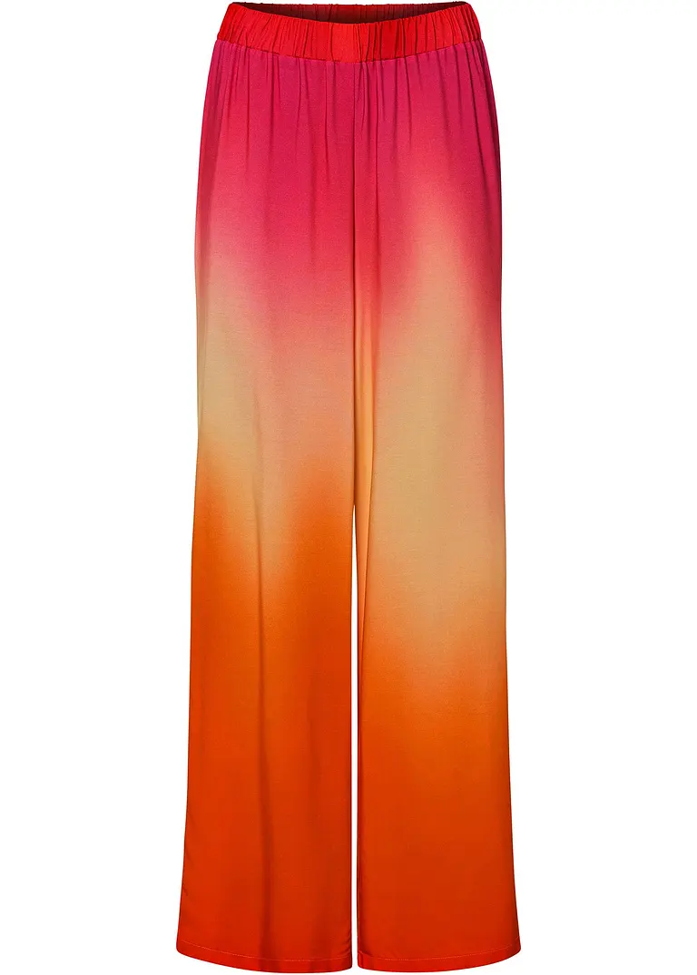 Schlupfhose in orange von vorne - BODYFLIRT