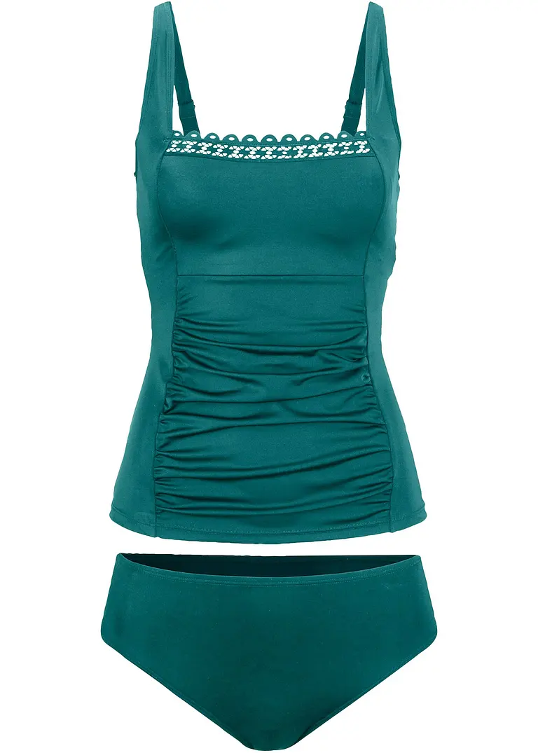 bpc selection Tankini Oberteil aus recyceltem Polyamid