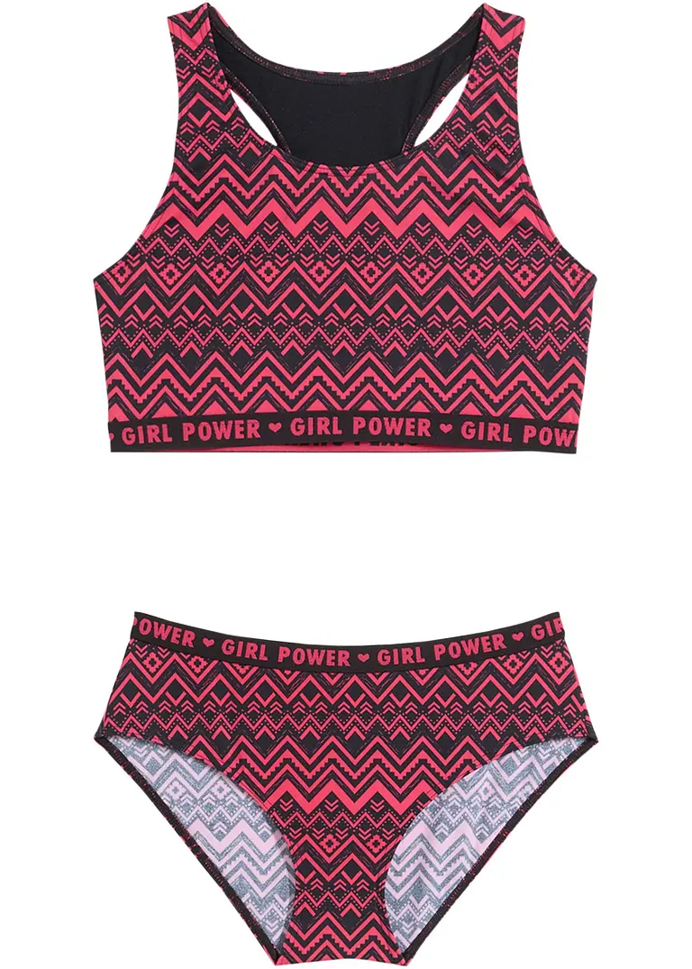 bpc bonprix collection Mädchen Bikini aus recyceltem Polyamid (2-tlg.Set)