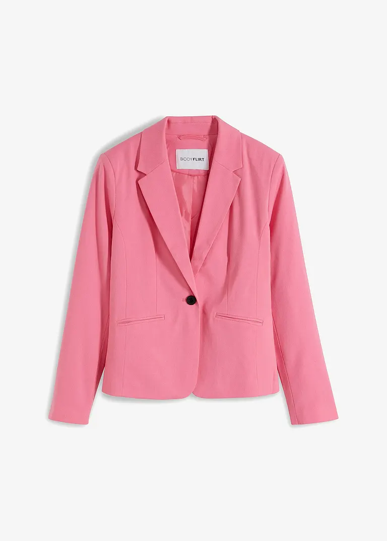 Blazer in pink von vorne - bonprix