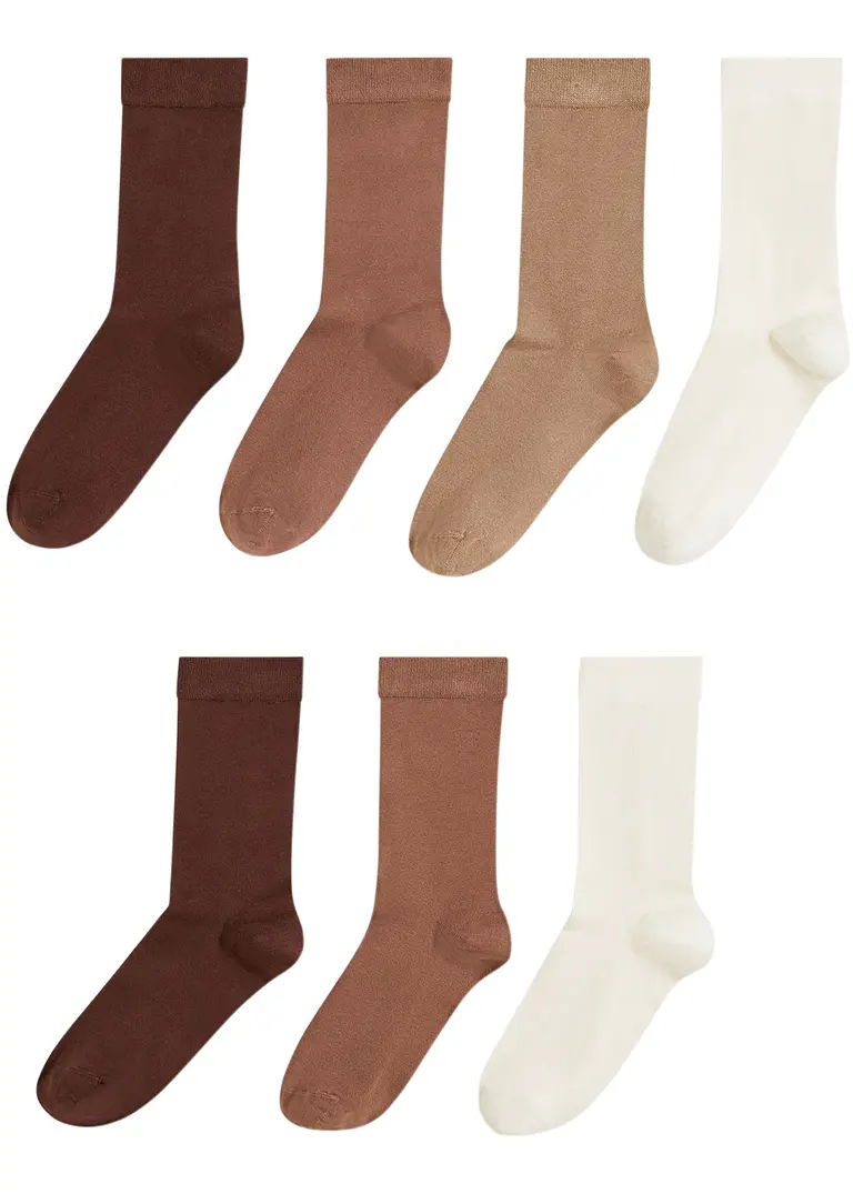 bpc bonprix collection Socken mit Viskose (7er Pack)