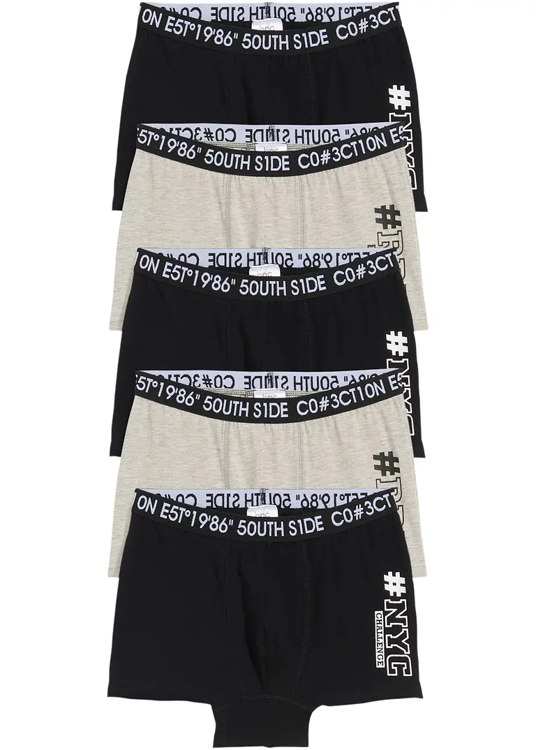 bpc bonprix collection Jungen Boxershorts (5er Pack)