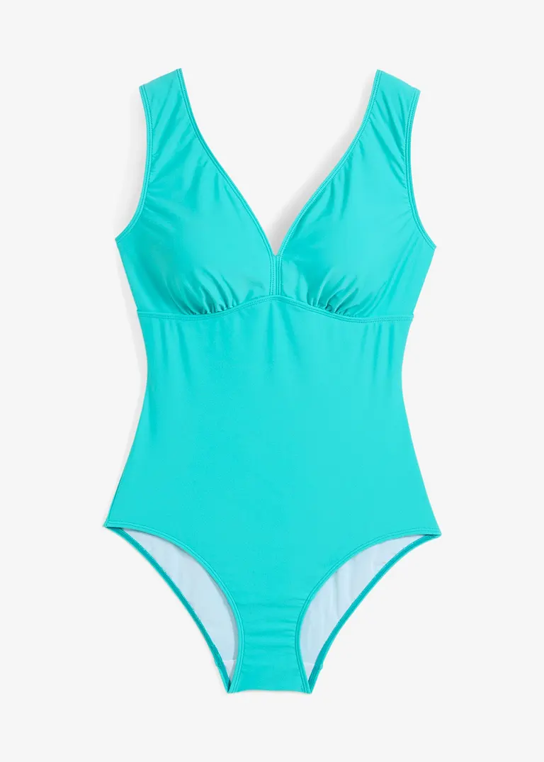 Shape Badeanzug starke Formkraft in blau von vorne - bonprix