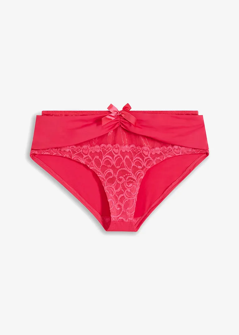 Panty in pink von vorne - bonprix