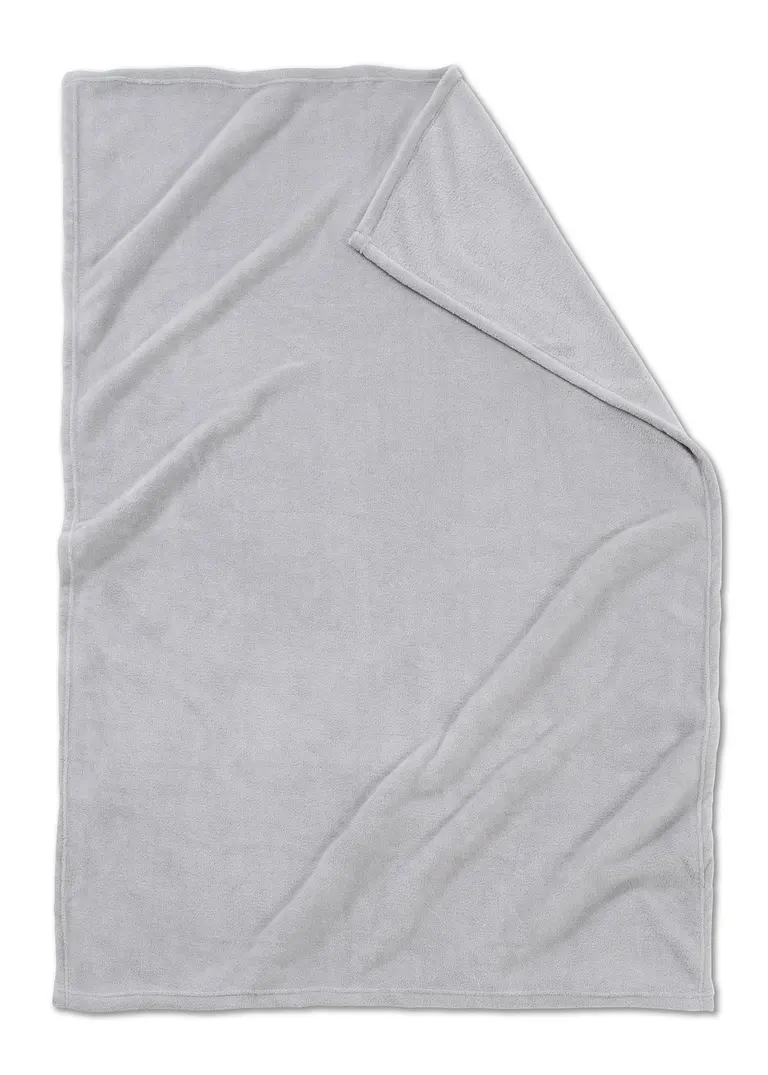 Kuscheldecke mit Cashmere Touch in grau - bonprix