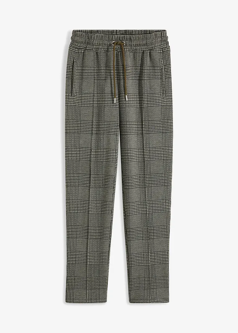 Schlupfhose in grün von vorne - bonprix