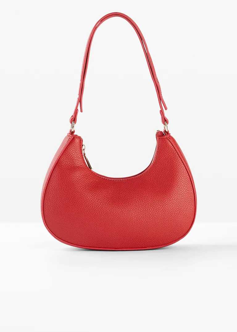 Handtasche in rot von vorne - bonprix