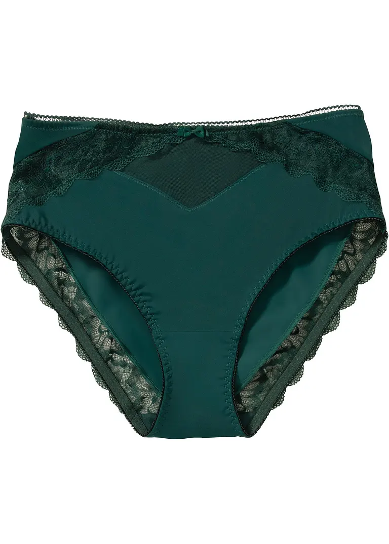 Maxislip in grün von vorne - bonprix