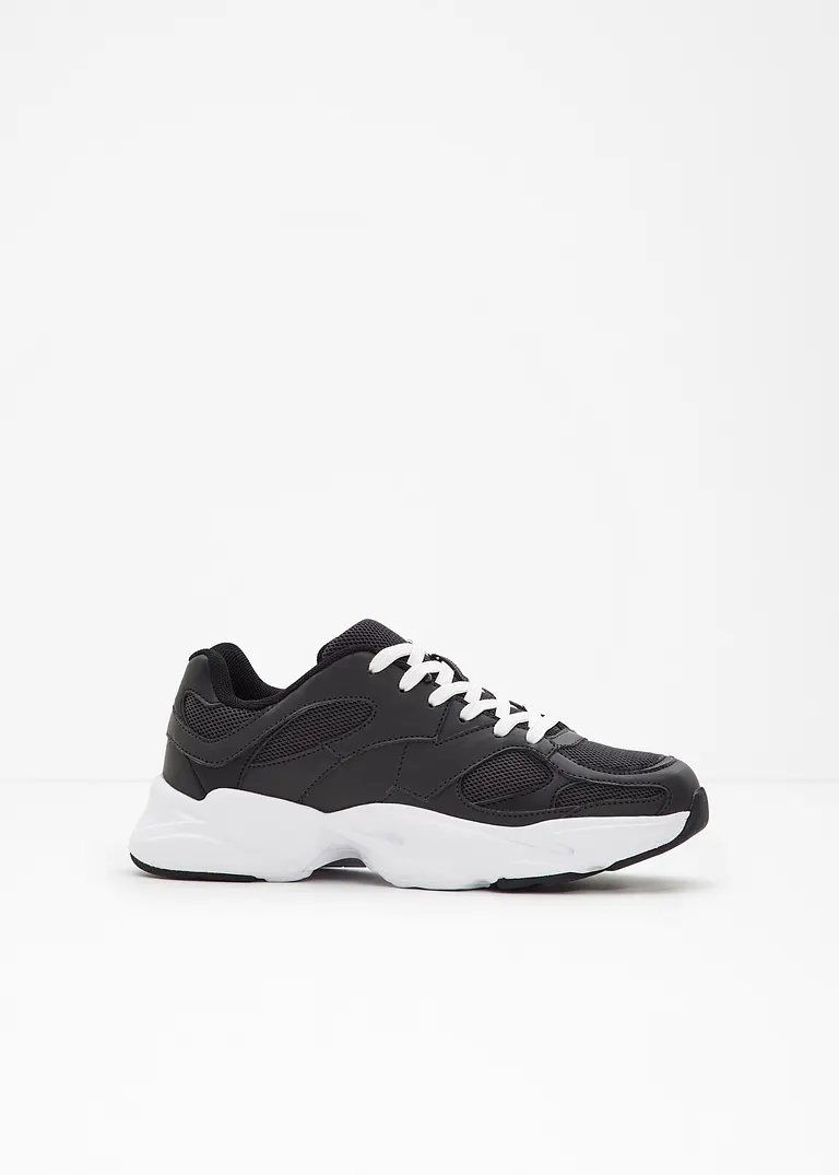 Chunky Sneaker in schwarz - bonprix
