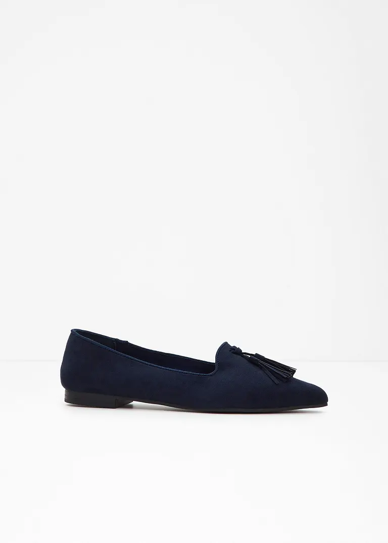 Loafer in blau - bonprix