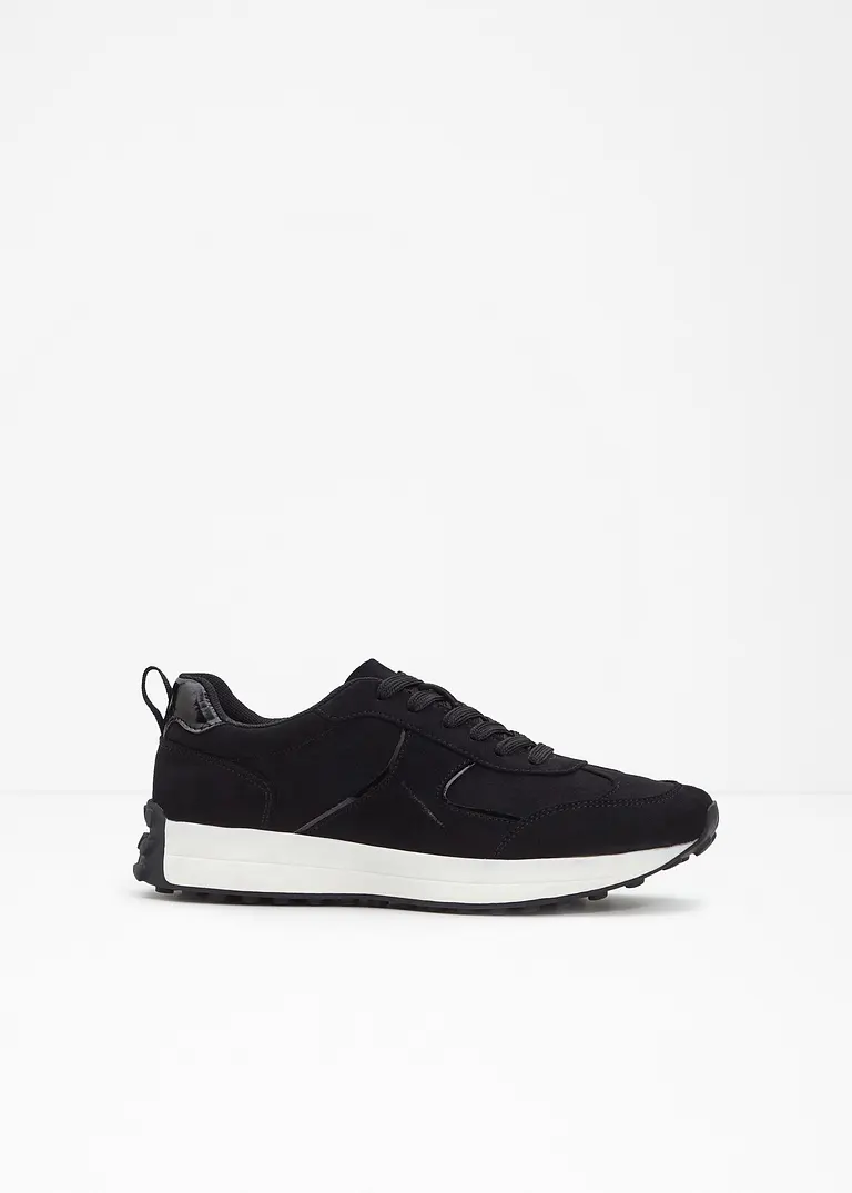 Sneaker in schwarz - bonprix