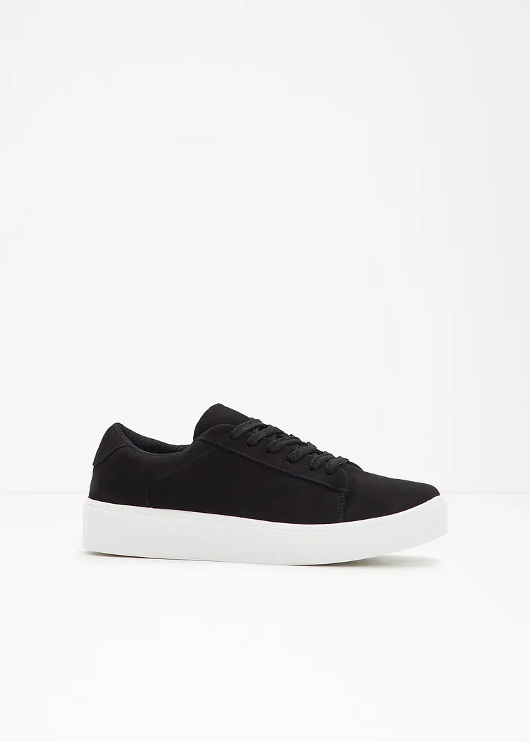 Plateau Sneaker in schwarz - bonprix
