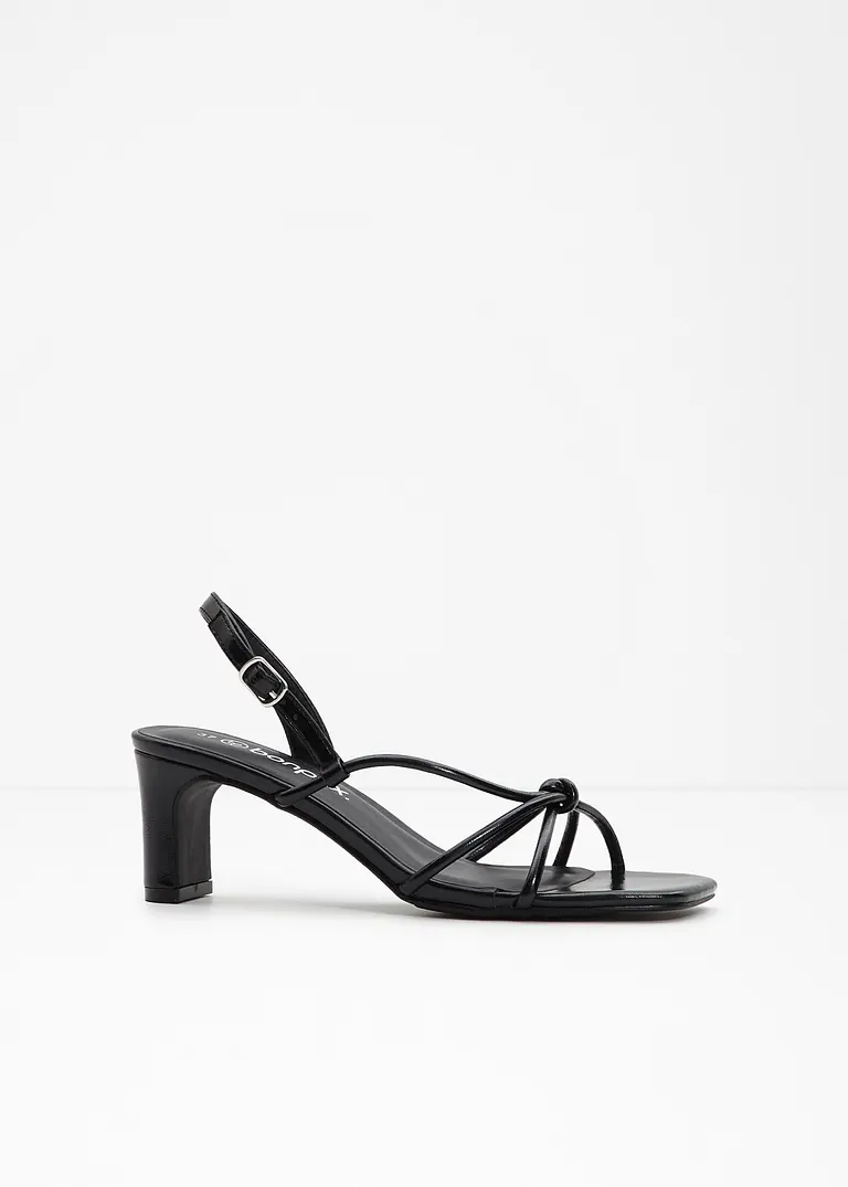 Sandalette in schwarz - bonprix