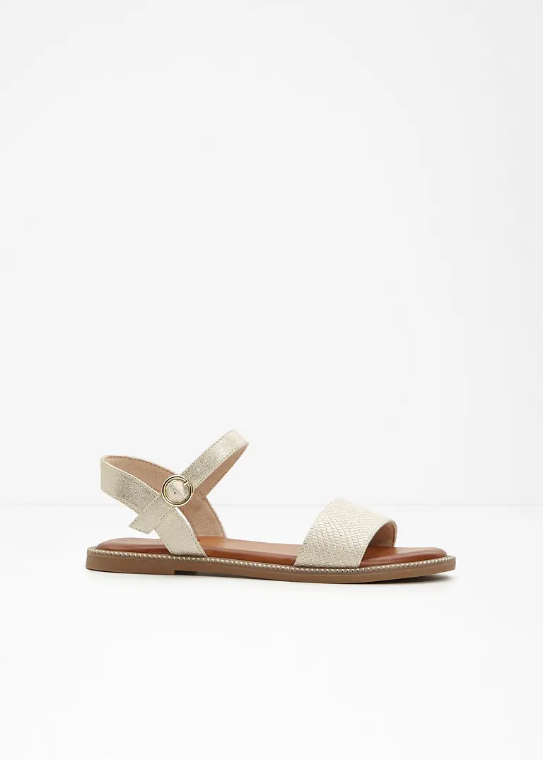 s.Oliver Komfort Sandale in beige - s.Oliver
