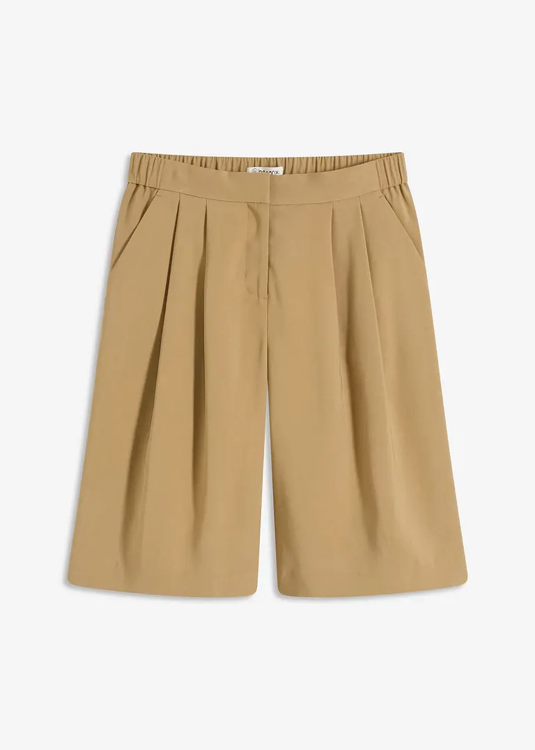 Bermuda in braun von vorne - bonprix