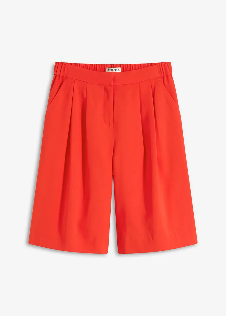 Bermuda in rot von vorne - bonprix