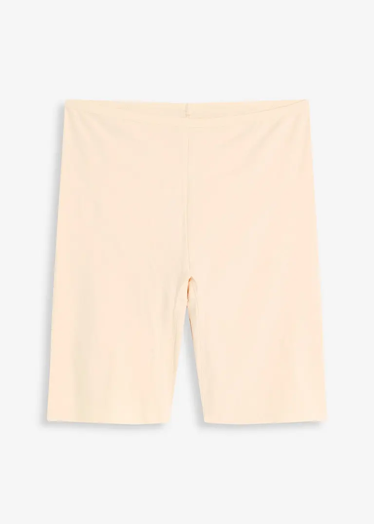 Radler „Anti Scheuern“ mit kühlendem Polyamid in beige von vorne - bonprix