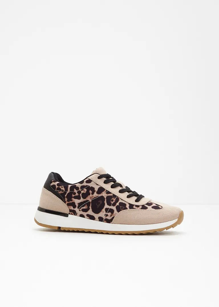 Sneaker in beige - bonprix
