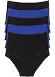 saphirblau + schwarz
