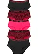 hibiskuspink+schwarz