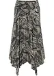 schwarz / sandbeige paisley
