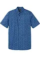 blau/weiß floral