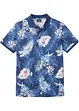dunkelblau floral