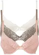ecru + taupe + rosé