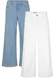 eisblau denim + weiß