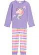 hellrosa/softlila/aprikose/flamingopink/mint gestreift