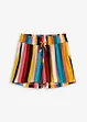 bunt gestreift