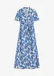 weiß/blau floral