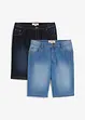 mittelblau denim+dunkelblau denim