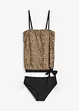 beige leo bedruckt