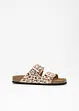 beige leo bedruckt