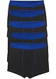 schwarz/azurblau