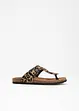 beige leo bedruckt