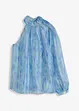 blau bedruckt
