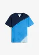 tiefblau bedruckt