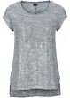 grau/silber meliert