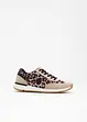 beige leo bedruckt