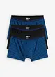 polarblau/schwarz gestreift+schwarz gestreift+schwarz