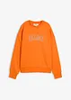 dunkelorange/babyblau bedruckt