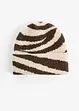 beige/braun zebra