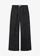 schwarz/rauchgrau paisley