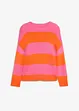 pink/orange gestreift