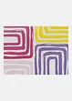 bunt graphisch bedruckt