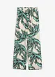 mentholblau/natur/dunkelbraun floral