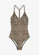 beige leo bedruckt